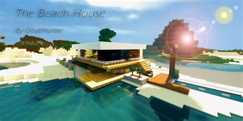 Modern The Beach House Minecraft Map