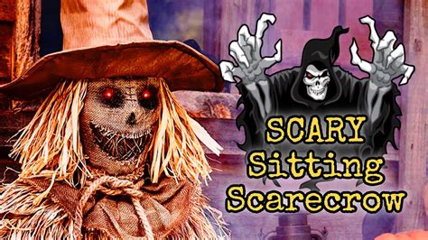 Spirit Halloween 2023 Scary Sitting Scarecrow Spirit Halloween 2023 Sneak Peeks Youtube