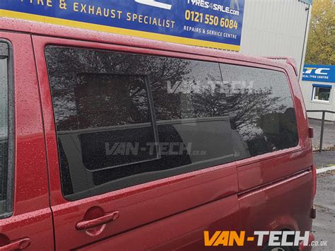 Vw T5 T51 T6 T61 Privacy Glass Opening Drivers Side Tinted Window Van Tech