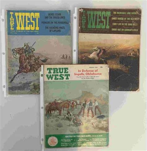 A Collection Of True West Magazines