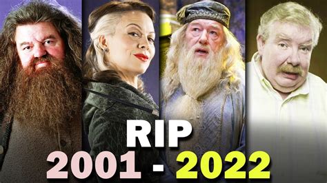 Los Actores De Harry Potter Que Han Muerto 2001 2022 Robbie