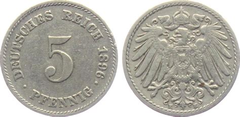 Drittes Reich E Pfennig Gro Er Adler Vf Ma Shops