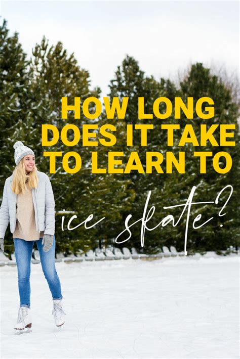 How Long Does It Take To Learn How To Ice Skate