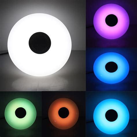 Smart Rgb Led Lamp Draadloze Bluetooth Speaker Muziek Lamp Colorled