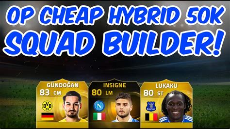 Fifa Ultimate Team Op K League Hybrid Squad Builder Bpl Serie A