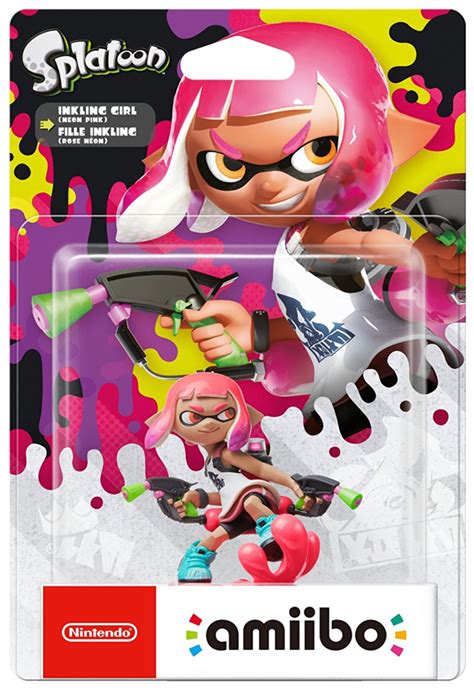 Amiibo Inkling Girl Amiibo Splatoon 2 Nintendo