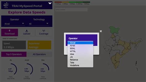 Reliance Jio 4G network coverage via TRAI MySpeed Portal | DataReign