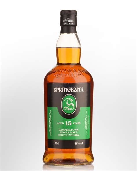 Springbank 15 Year Old Single Malt Scotch Whisky 700ml 2022