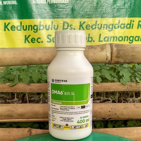 Jual Herbisida Sistemik Purna Tumbuh Dma Sl Kemasan Ml Shopee