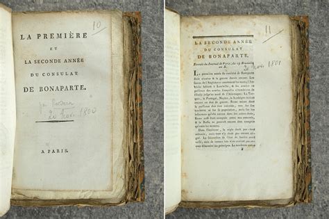 Conseil Des Cinq Cents Corps Legislatif Tribunat Livre Rare Book