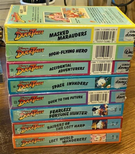 I Want My VHS On Twitter Lot Of 8 Walt Disneys Duck Tales Vhs Videos