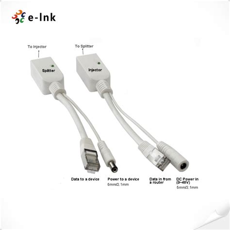 Air Passive Power Over Ethernet Poe Injector Splitter Mid Span Hot Sex Picture