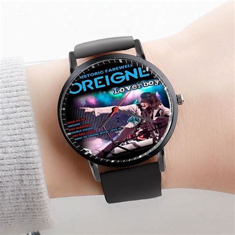 Pastele Foreigner The Historic Farewell Tour 2023 Custom Watch Awesome