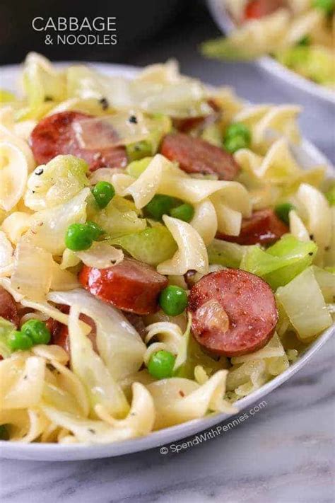 Delicious Smoked Sausage Cabbage And Noodles A Perfect Combo Smokedbyewe