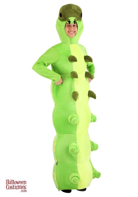 Green Caterpillar Adult Costume | Caterpillar costume, Funny costumes ...