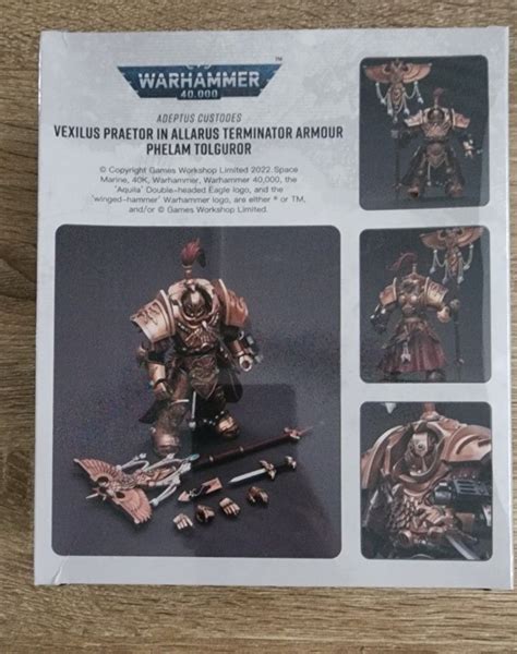 Joytoy Warhammer K Adeptus Custodes Vexilus Praetor In Allarus