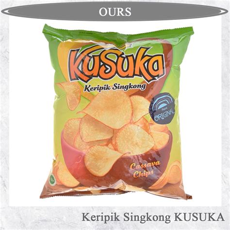 Jual KuSuka Keripik Singkong Original 180g Shopee Indonesia