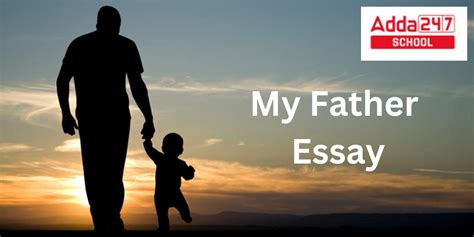 My Father Essay In English For Class 1 100 200 Words