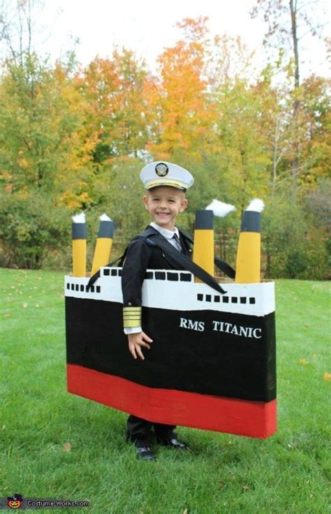 Disfraz Infantil Capitán De Barco Halloween Costumes