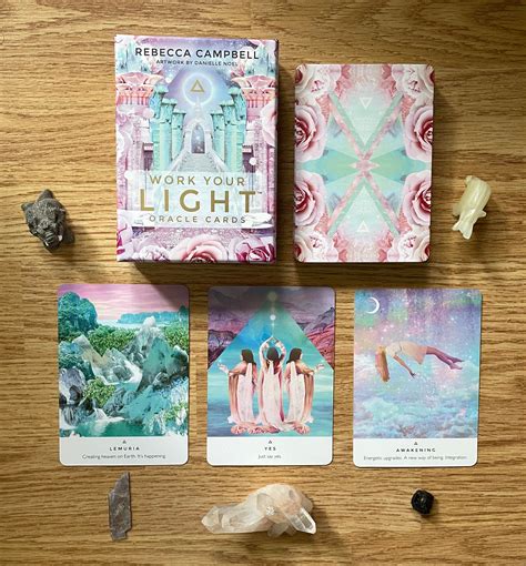 Work Your Light Oracle Card Reading Etsy