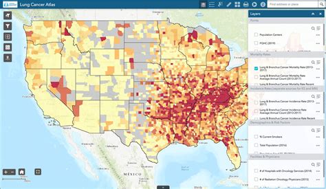 State Story Maps - National Lung Cancer Roundtable