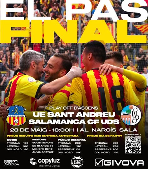 Uni Esportiva Sant Andreu On Twitter Superem Les Entrades