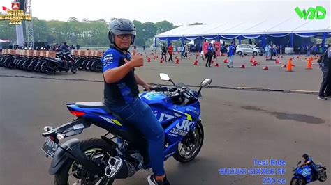 Test Ride Suzuki Gixxer Sf Di Acara Gebyar Keselamatan Youtube