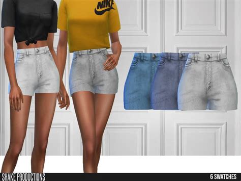 Sims Shakeproductions Denim Shorts By Shakeproductions