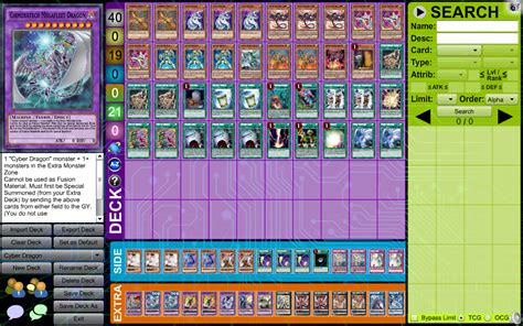 Cyber Dragon Deck 2017 by Marth951 on DeviantArt