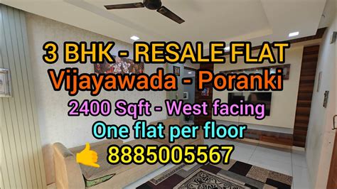 Bhk Resale Flat For Sale Poranki Vijayawada Km From Highway