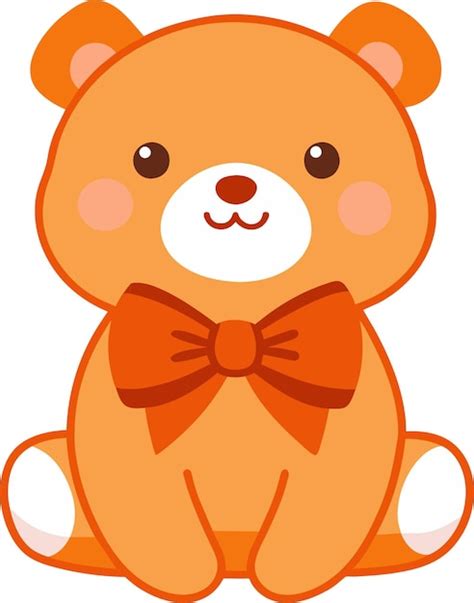 Premium Vector Cute Teddy Bear Vector Illustration