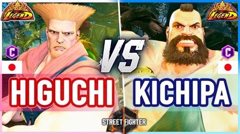 SF6 Higuchi Guile Vs Kichipa Zangief Street Fighter 6 YouTube