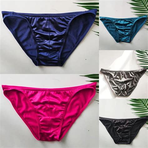 Damen Seide Satin Unterw Sche Tanga Slip H Schen G String Bikini H Schen Eur Picclick De