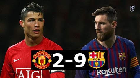 Barcelona Vs Manchester United All Matches Goals