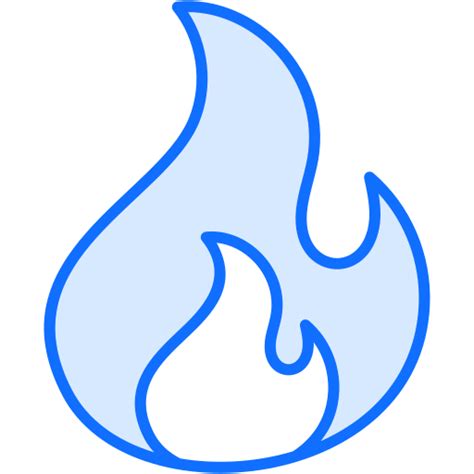 Fossil Fuel Generic Blue Icon