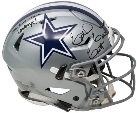 Ezekiel Elliott Signed Dallas Cowboys Full Size Authentic On Field