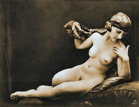 Vintage Nude Postcard Image Digital Art By Unknown Pixels
