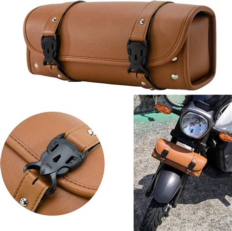 Amazon Yhmtivtu Universal Motorcycle Handlebar Bag Roll Tool Bag