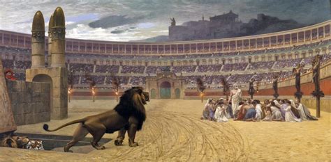 Mythbusting Ancient Rome – throwing Christians to the lions