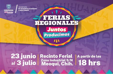 Invita Bien N A La Feria Regional Juntos Producimos En Meoqui