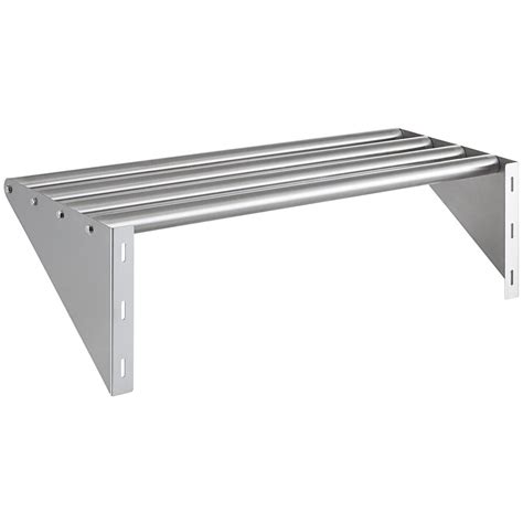 Regency 16 X 36 Stainless Steel Tubular Wall Mounted Shelf