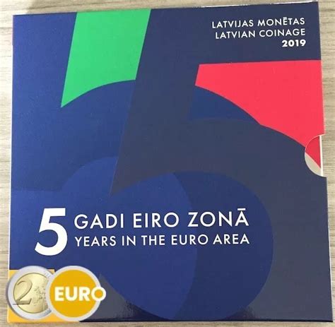 SÉRIE EURO BU FDC Coffret Lettonie 2019 1 cent à 2 euros EUR 52 00