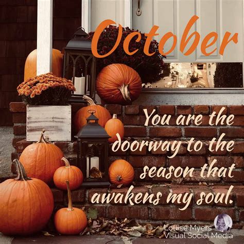 87 October Quotes To Welcome A Happy Month Of Blessings LouiseM