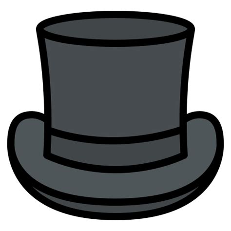 Black Top Hat Clipart