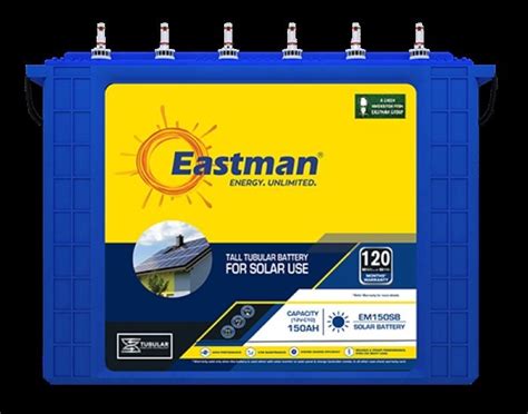 Eastman Tubular Battery 150ah At Rs 12000 Rohtak ID 2851057291562