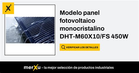 Dah Solar Modelo Panel Fotovoltaico Monocristalino 450W Pantalla