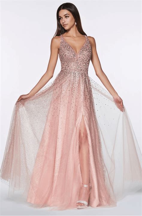 Prom Dress Rose Gold Cr822 Fashion Club