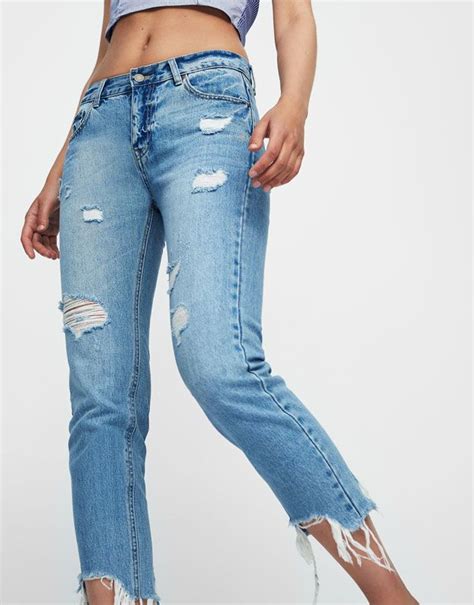 Venta Jeans Tiro Corto Mujer En Stock