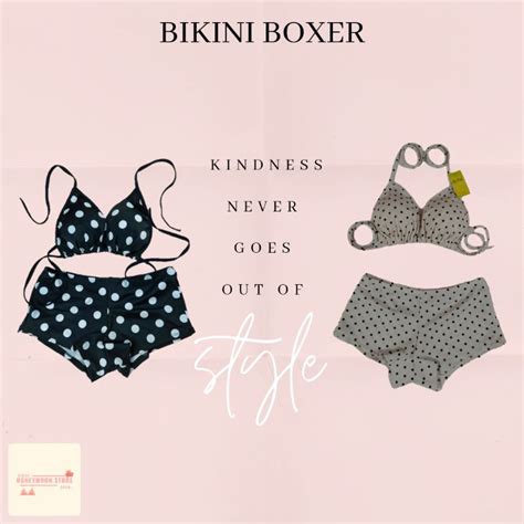 Jual BIKINI BIKINI BOXER BIKINI SET TWO PIECES BIKINI PANTAI