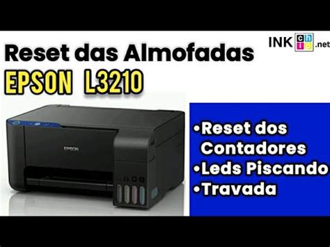 Reset Almofadas Epson L F Cil Youtube